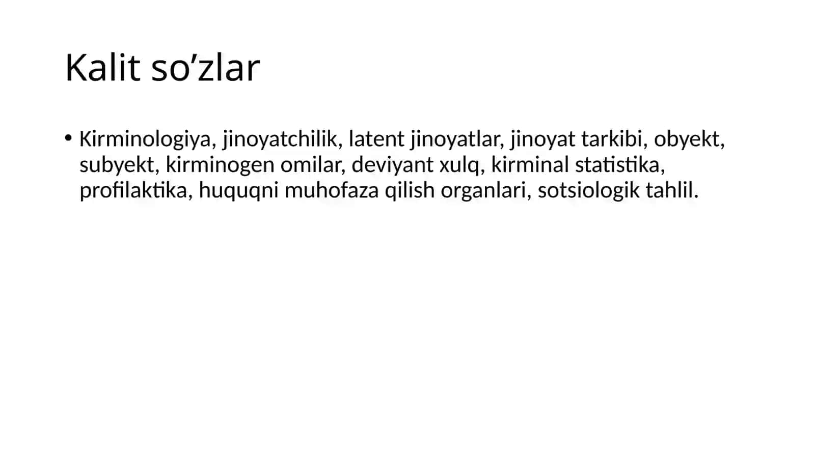 Kirminologiya tushunchasi 3