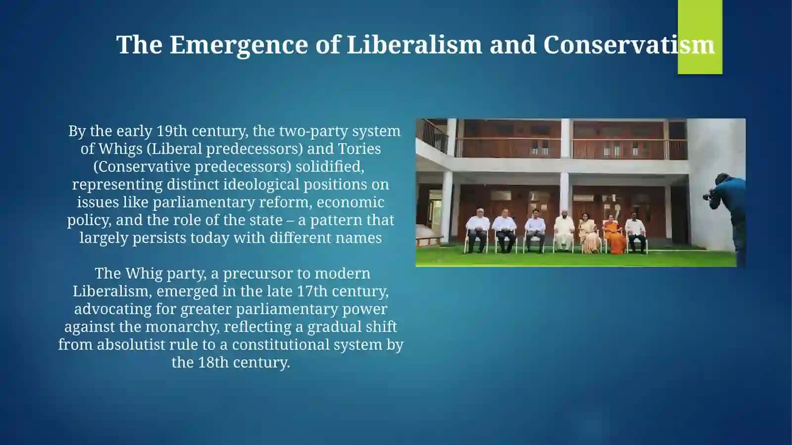 Formation of the Political Parties in GB 3