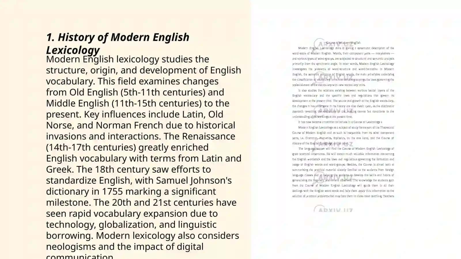 Modern English lexicology 3