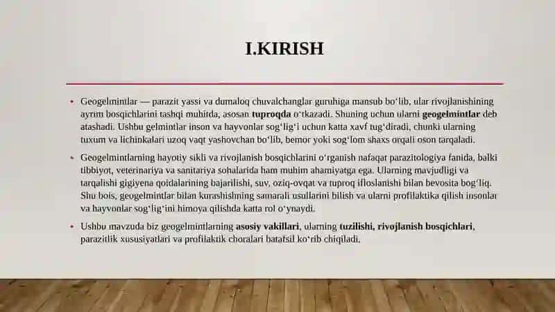 GEOGELMENTLARNING MUHIM VAKILLARI VA RIVOJLANISHI 3
