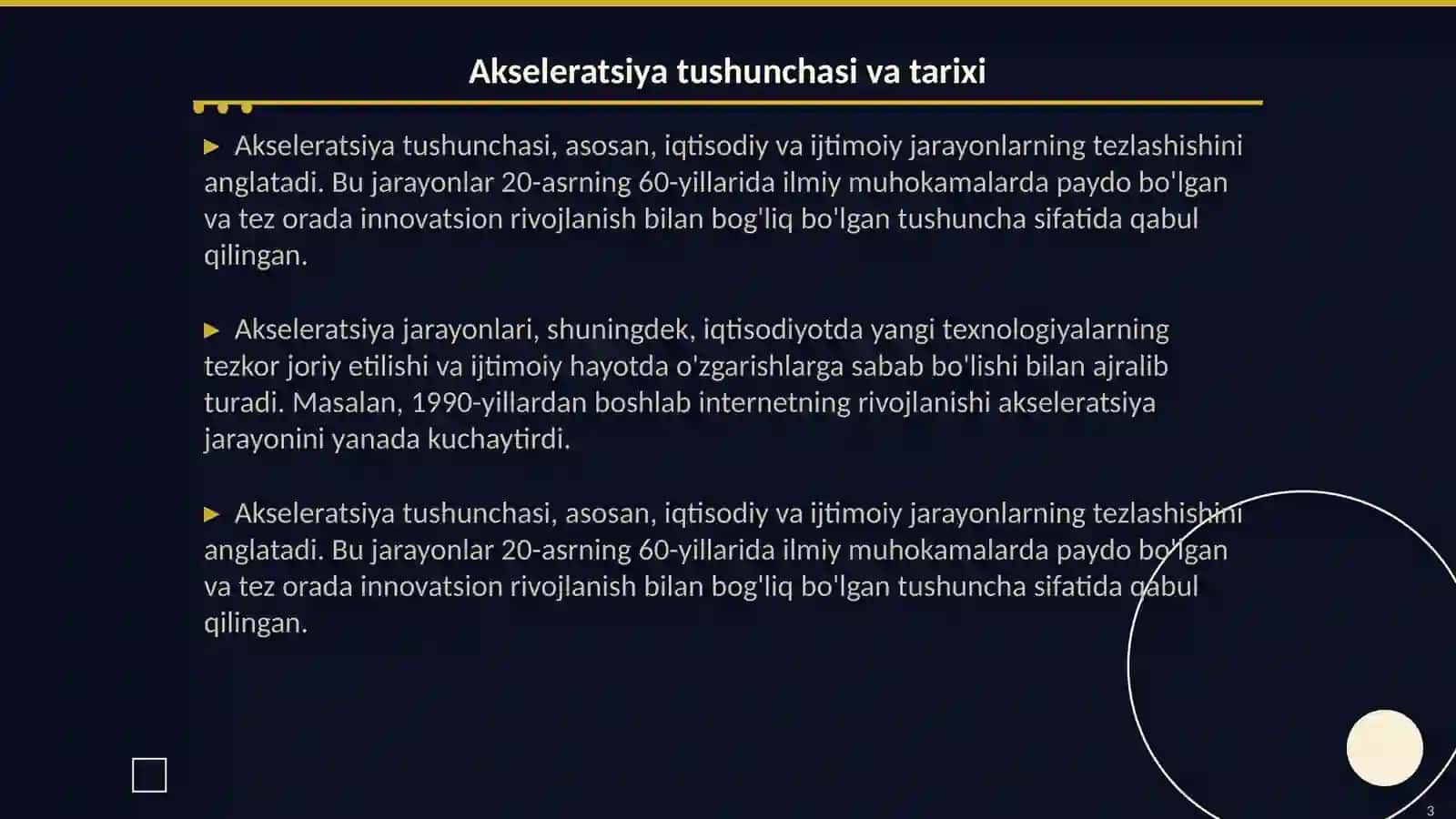 Akseleratsiya 3