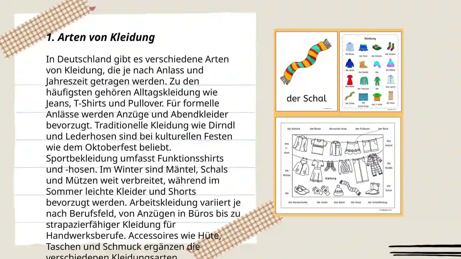 Kleidung 3