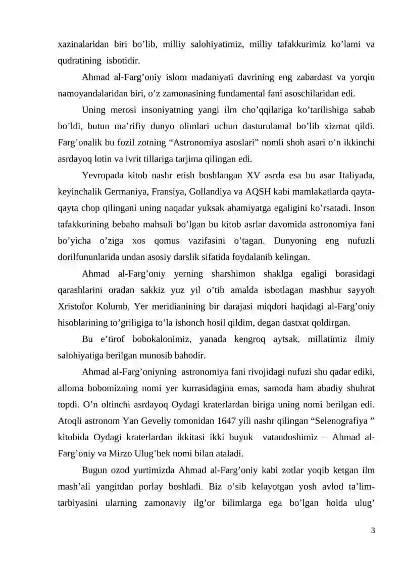Ahmad al-Farg'oniy haqida 3