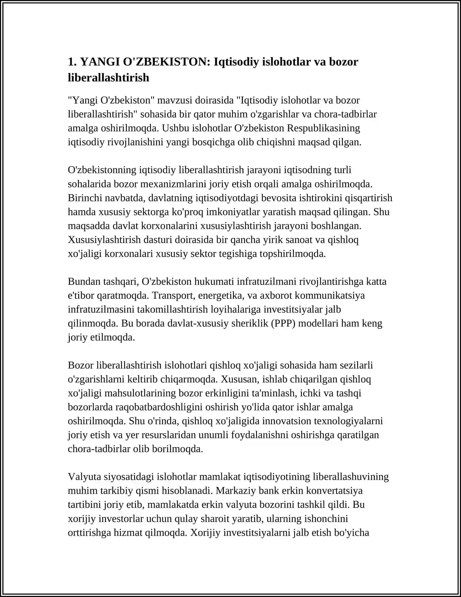YANGI O'ZBEKISTON 3