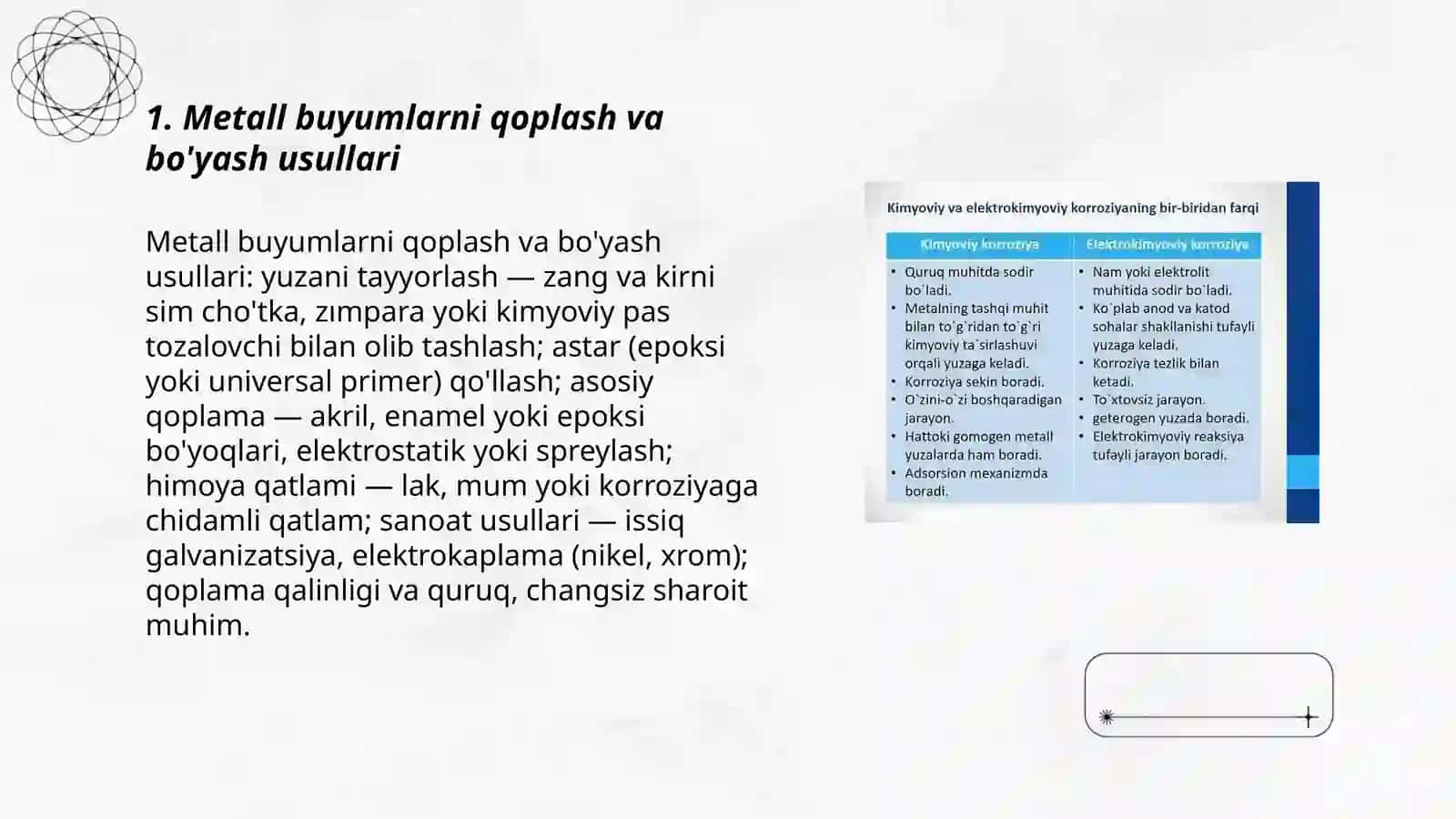 Uyda korroziyani kamaytirish yoʻllari 3