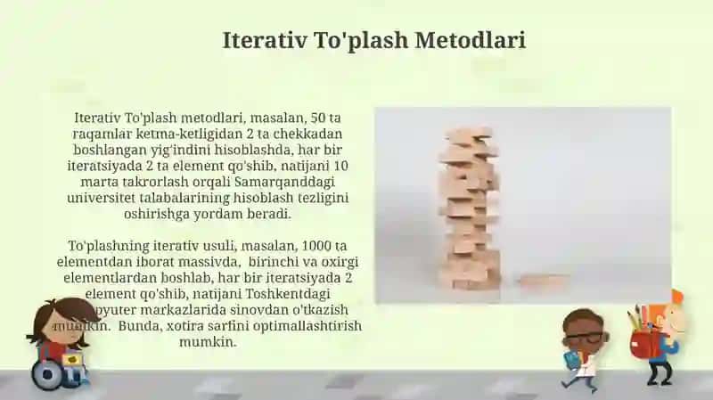 Iterativ To'plash Metodlari 3