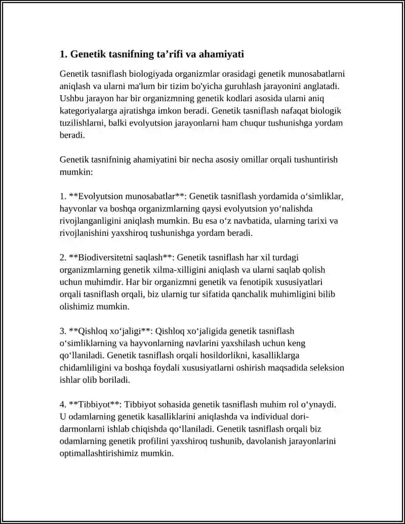 GENETIK TASNIF 3