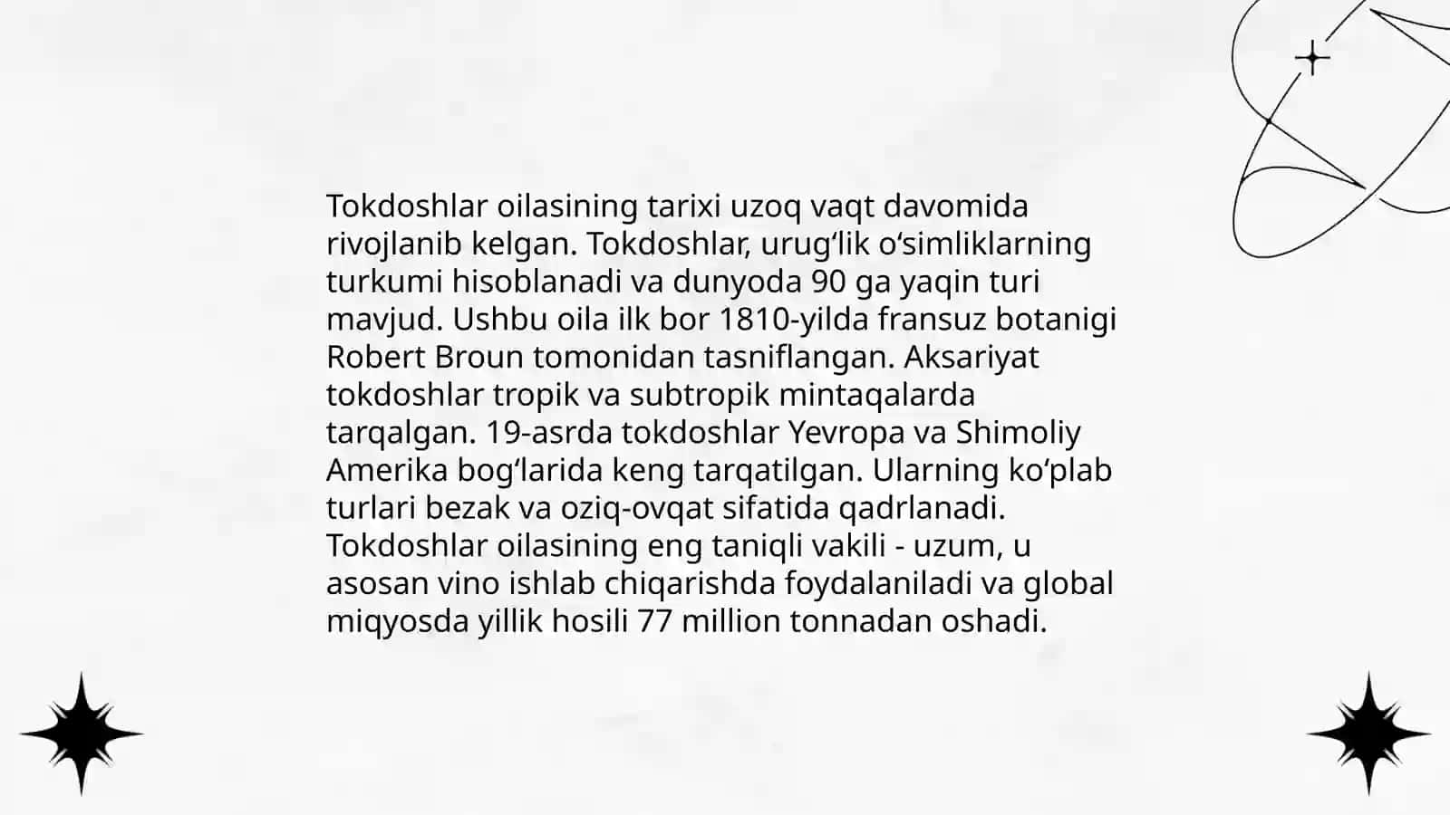 Tokdoshlar oilasi 3