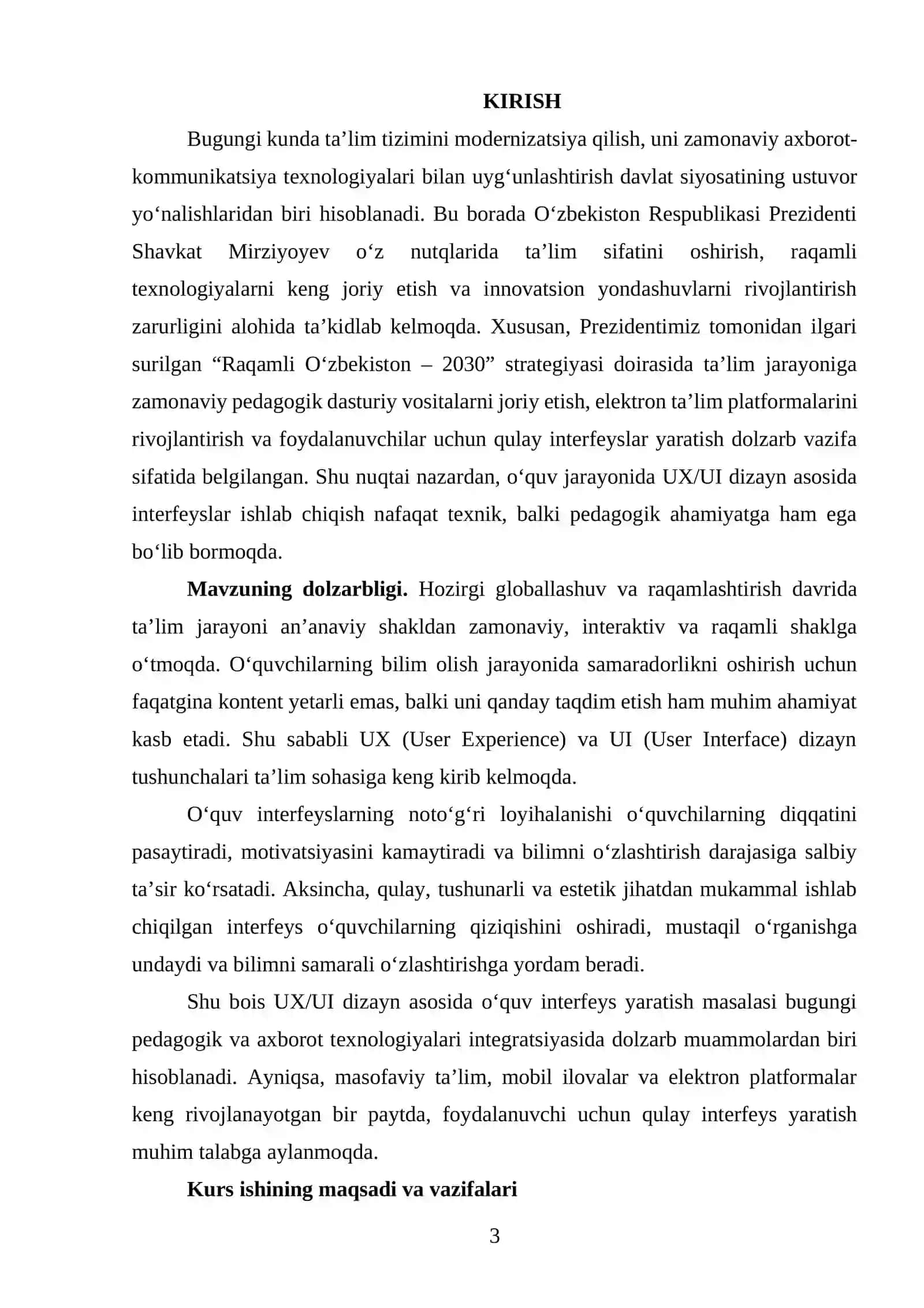 UX/UI dizayn asosida o‘quv interfeys yaratish 3