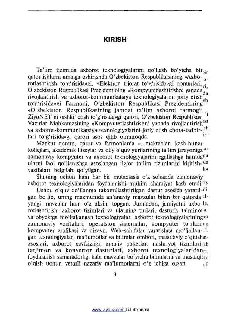 Axborot texnologiyalari 3