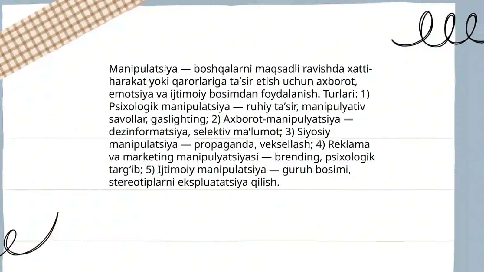 Manipulatsiya 3