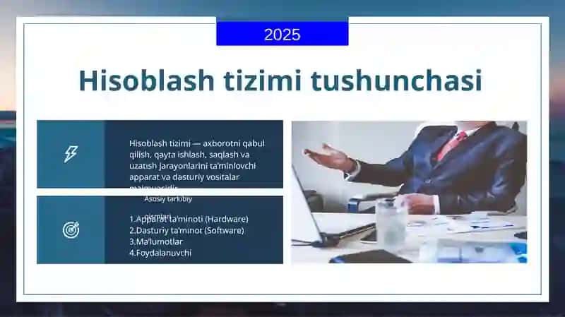 Hisoblash tizimlari va ularning asosiy turlari 3