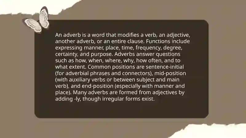 Adverb 3