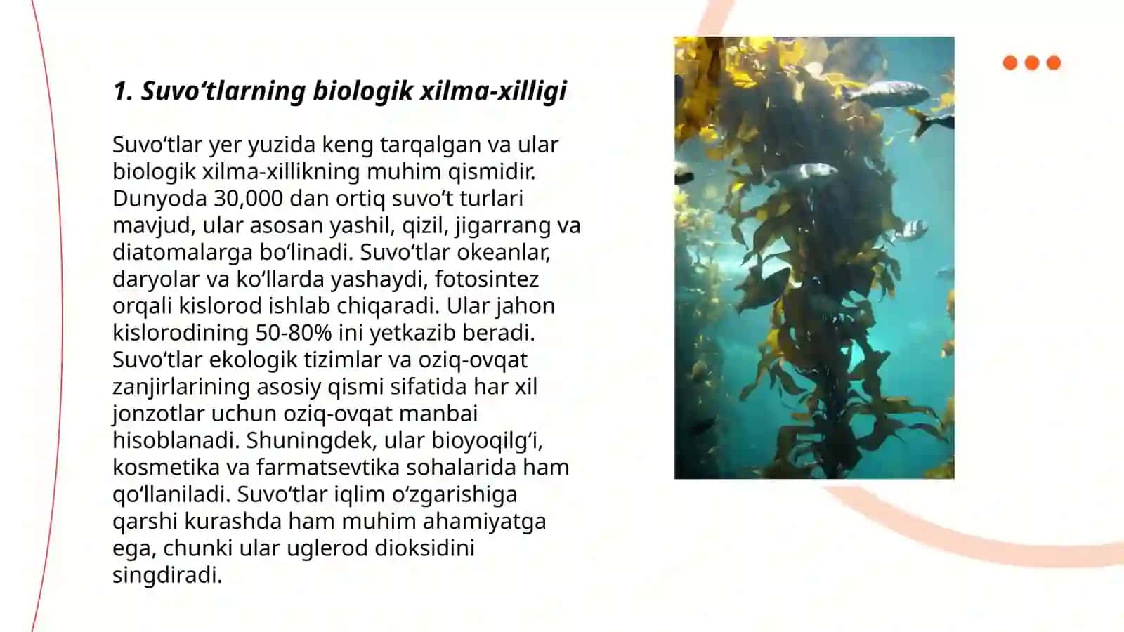 Suvoʻtlarning biologik xilma-xilligi 3