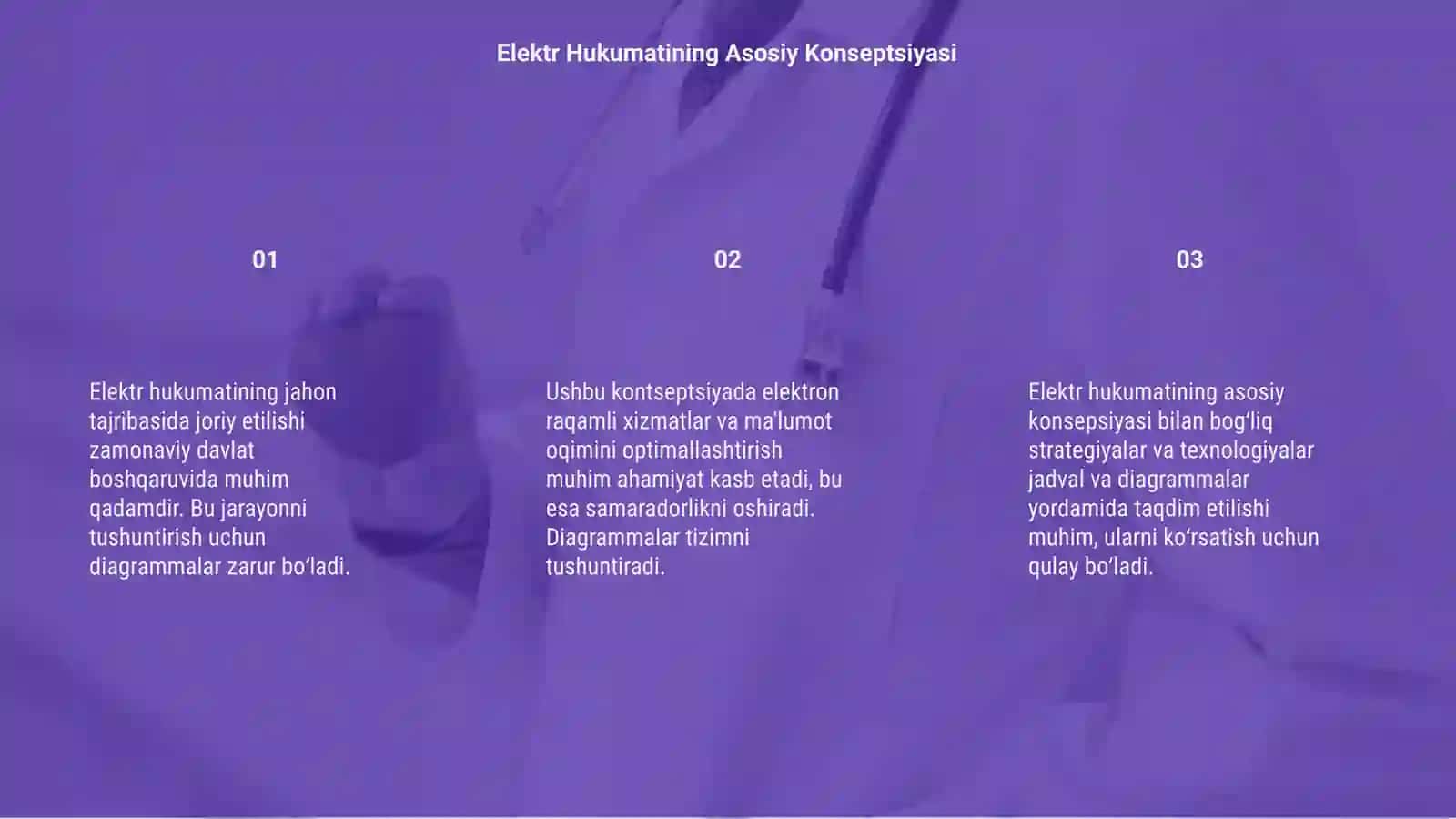 Elektr hukumatini joriy etishning jahon tajribasida taqdimot tayyorlash 3