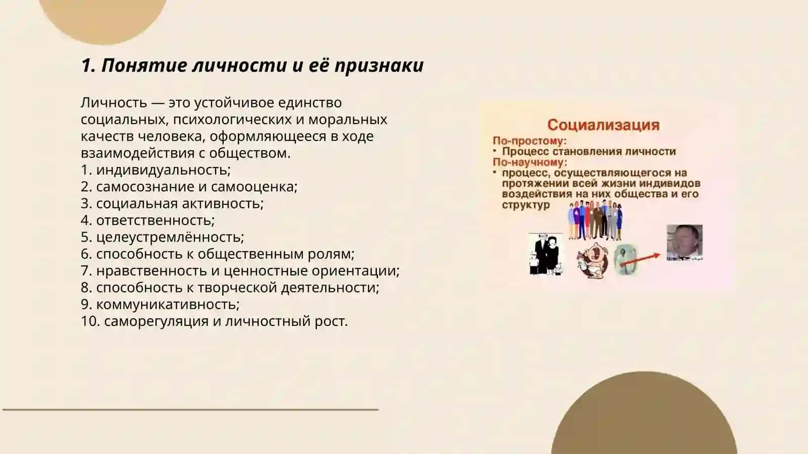 Личность в обществе 3