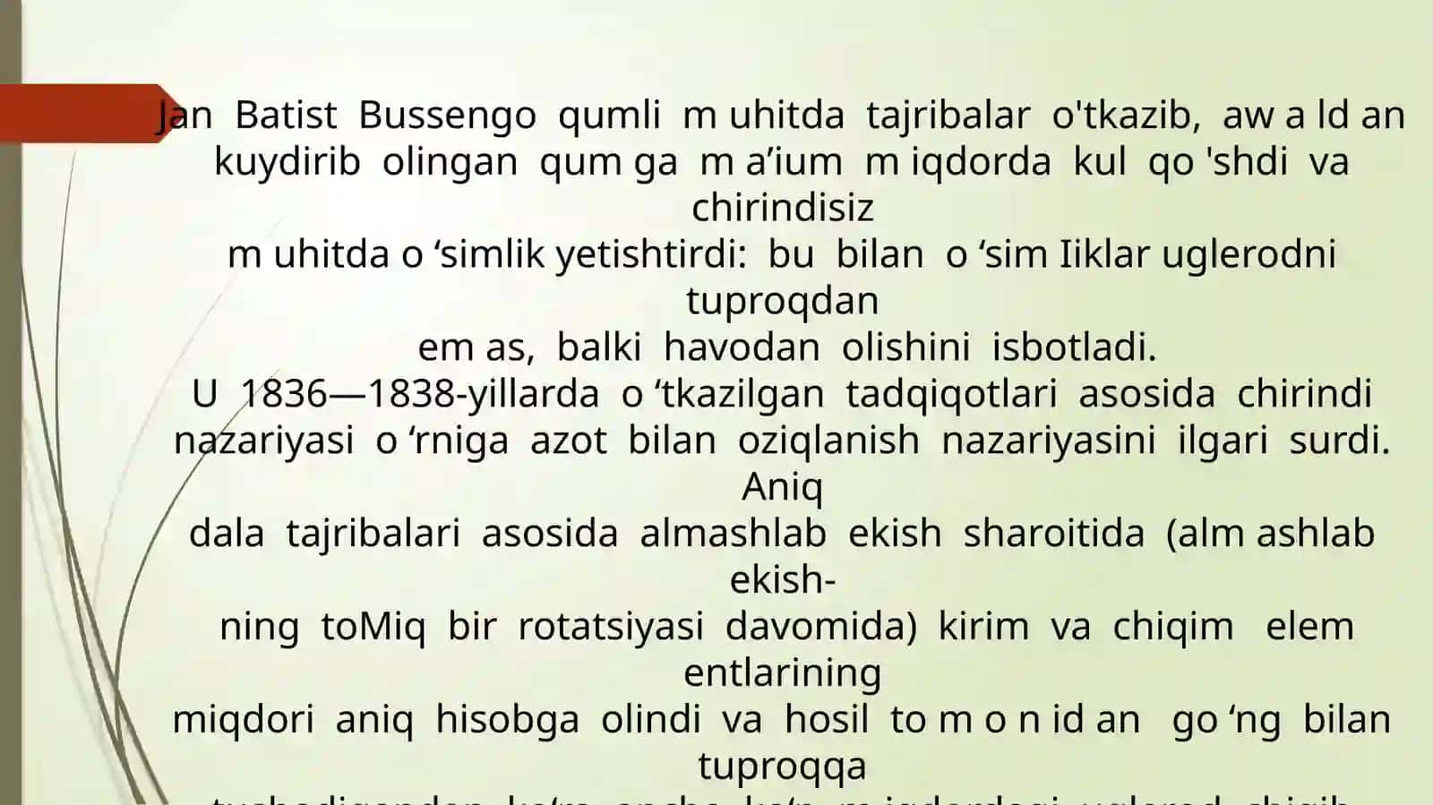 O'simliklarni Azotbilanoziqlanishi va o'g'it 3