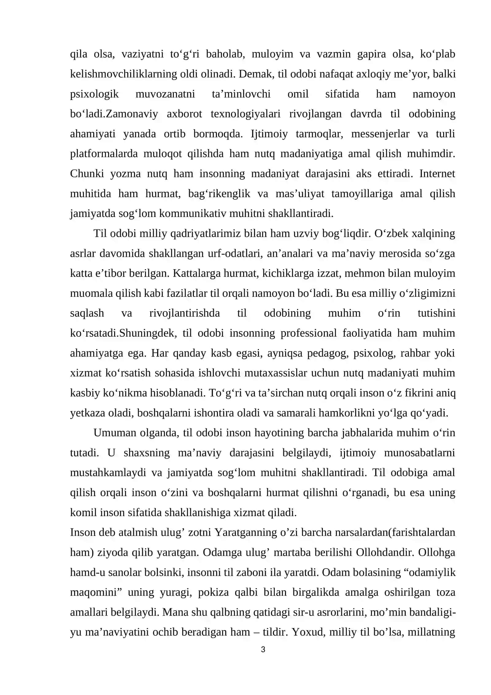 Til odobi hasad va havas 3