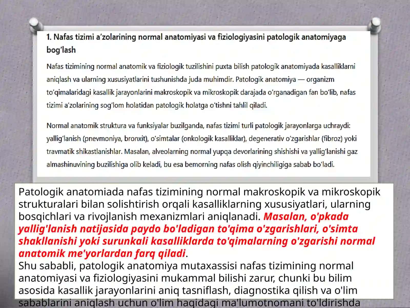 Davolash ishi fakulteti mavzusi 3