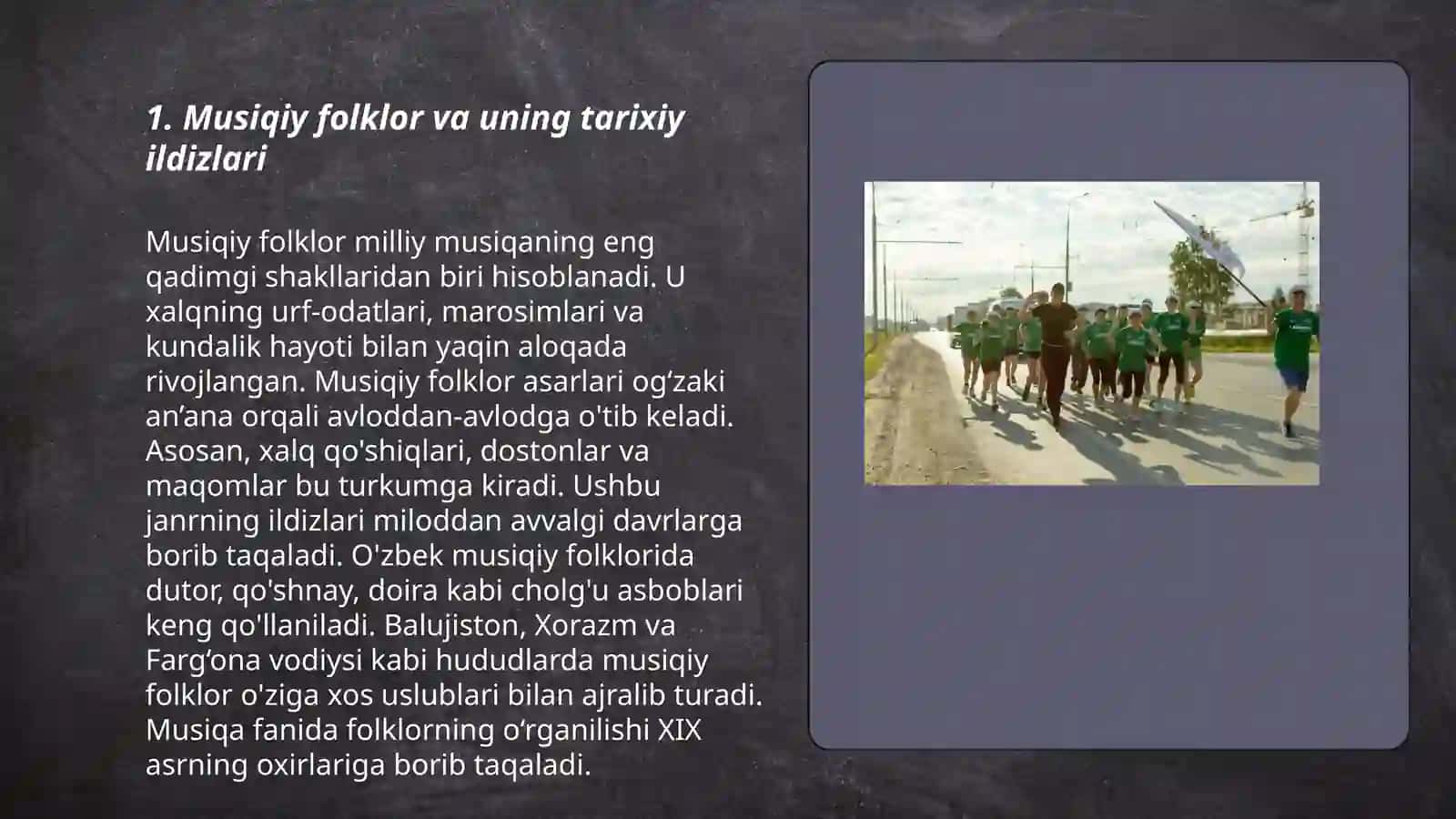 Musiqiy folklior va uning ko‘p kirraligi 3