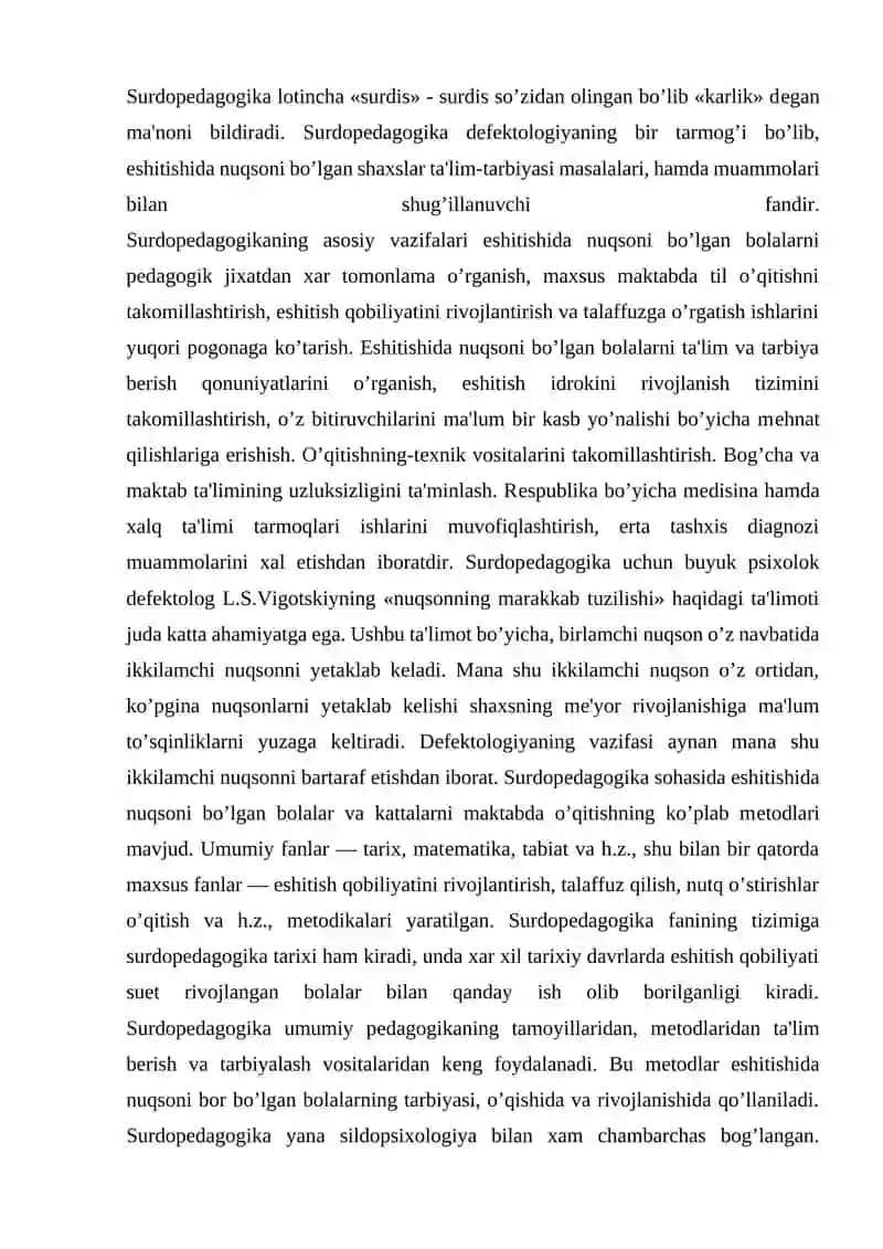 Eshitishida Nuqsoni Bo‘lgan Bolalar 3