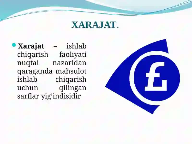 Ishlab chiqarish хarajatlari 3