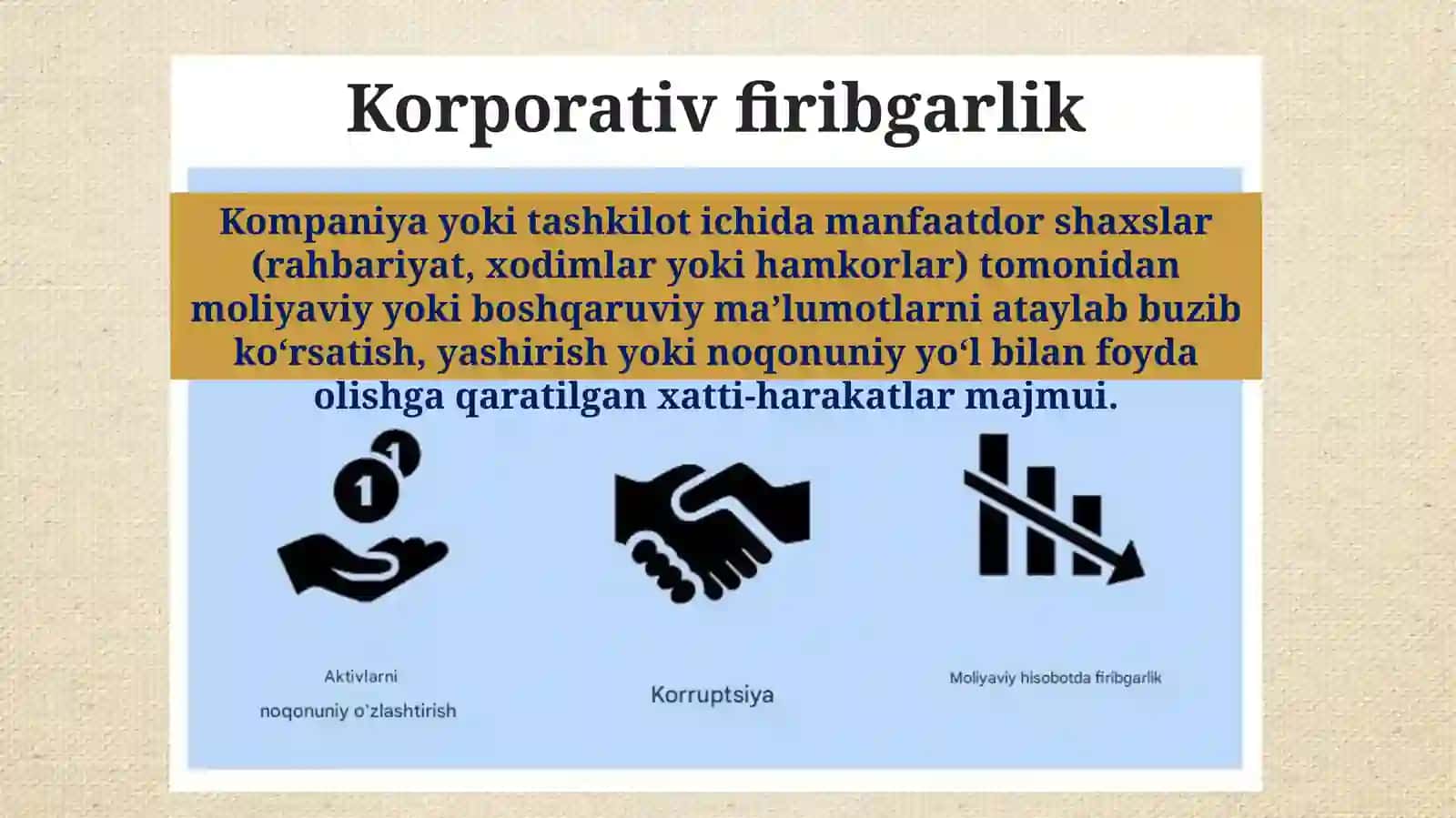 Firibgarlikni aniqlash va oldini olish 3