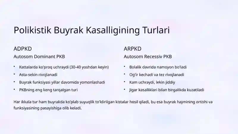 Mono- va Polikistik Buyraklar: Tushuncha va Farqlar 3