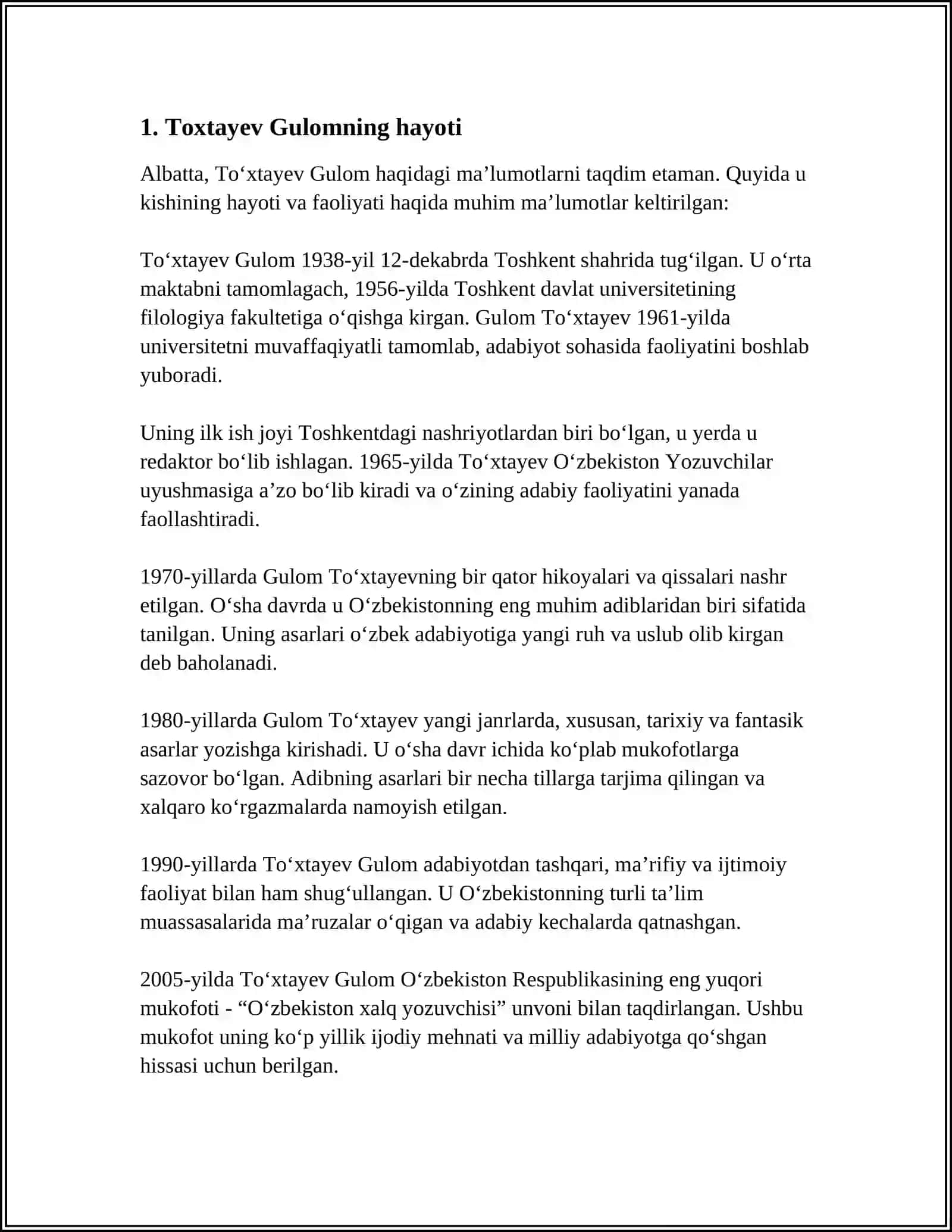 TOXTAYIV GULAMIN ABDURAXMONALI 3