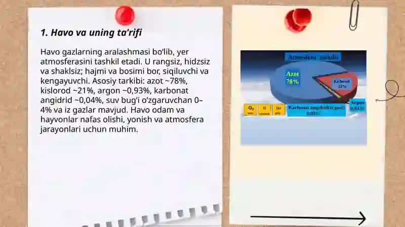 Havo va uning tarkibi 3