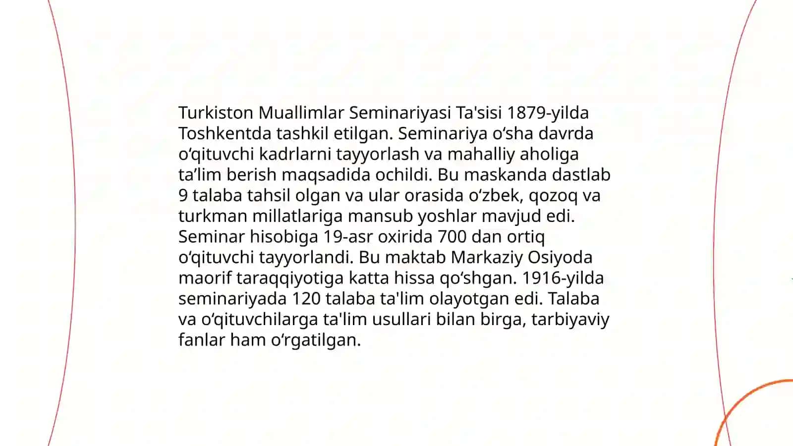 Turkiston Muallimlar Seminariyasi Ta'sisi 3