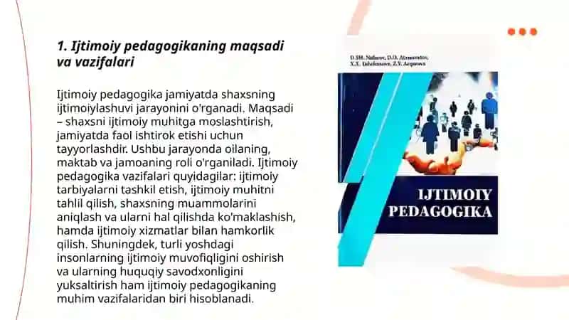 Ijtimoiy pedagogika asoslari 3