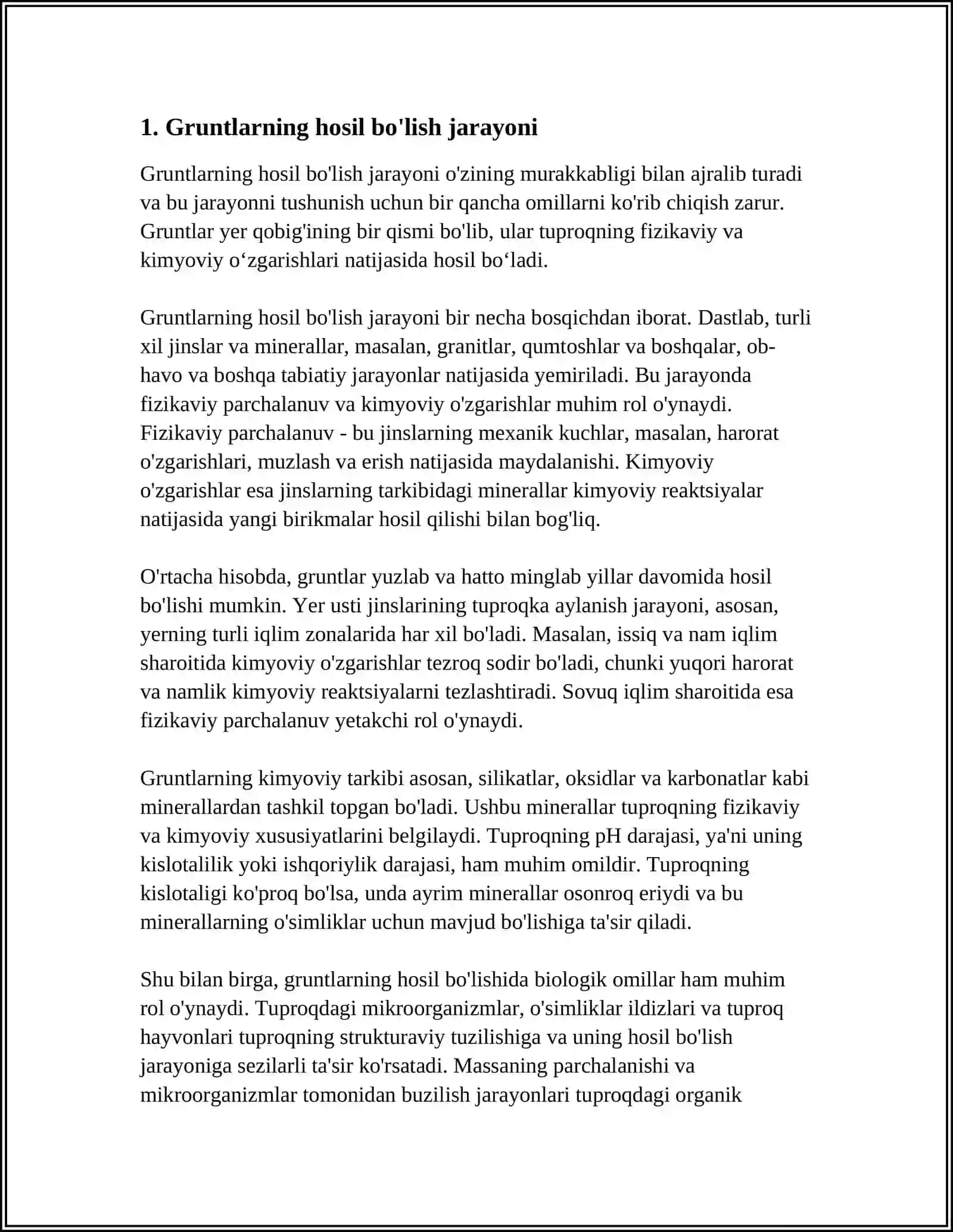 GRUNTLARNING GEOLOGIK HOSSALARI 3