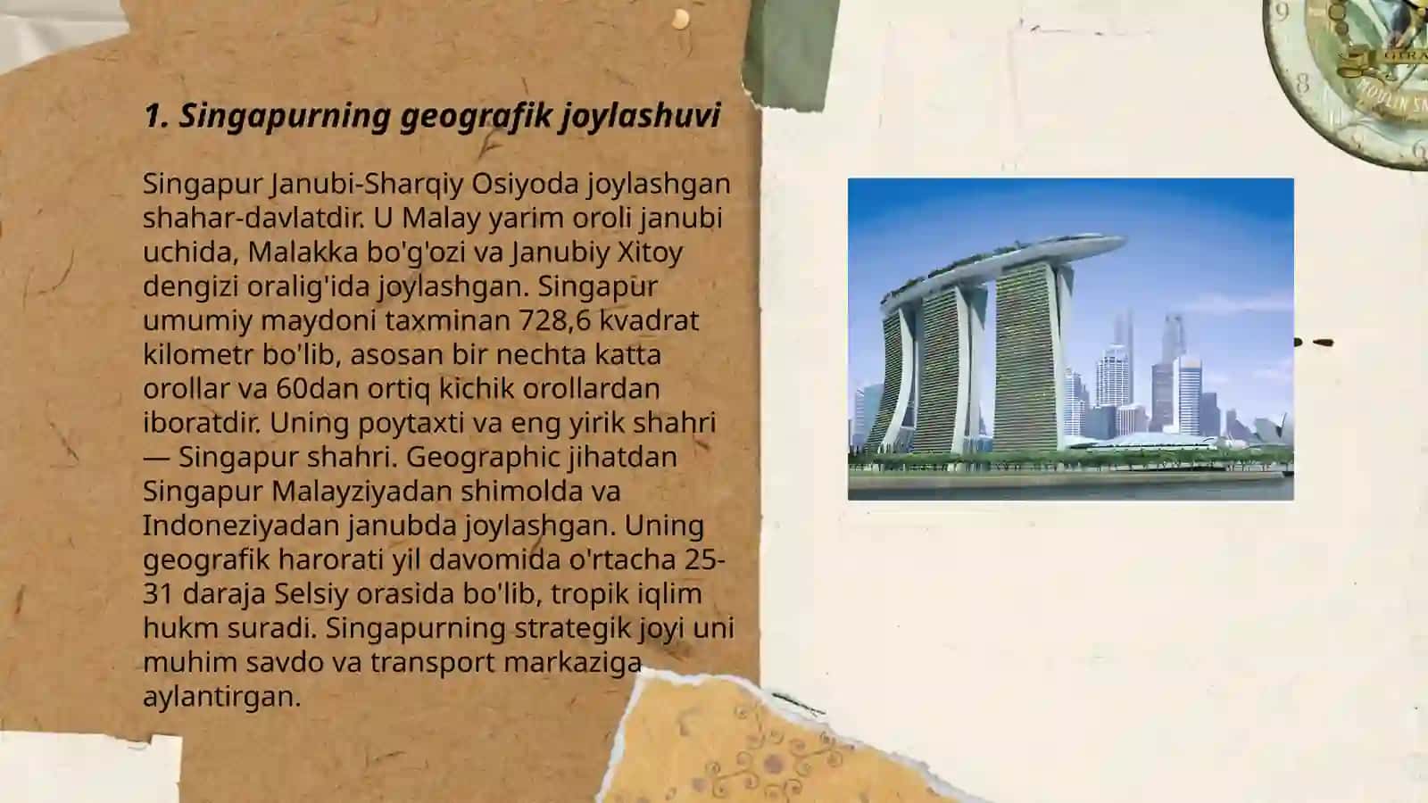 Singapur turizm geografiyasi 3