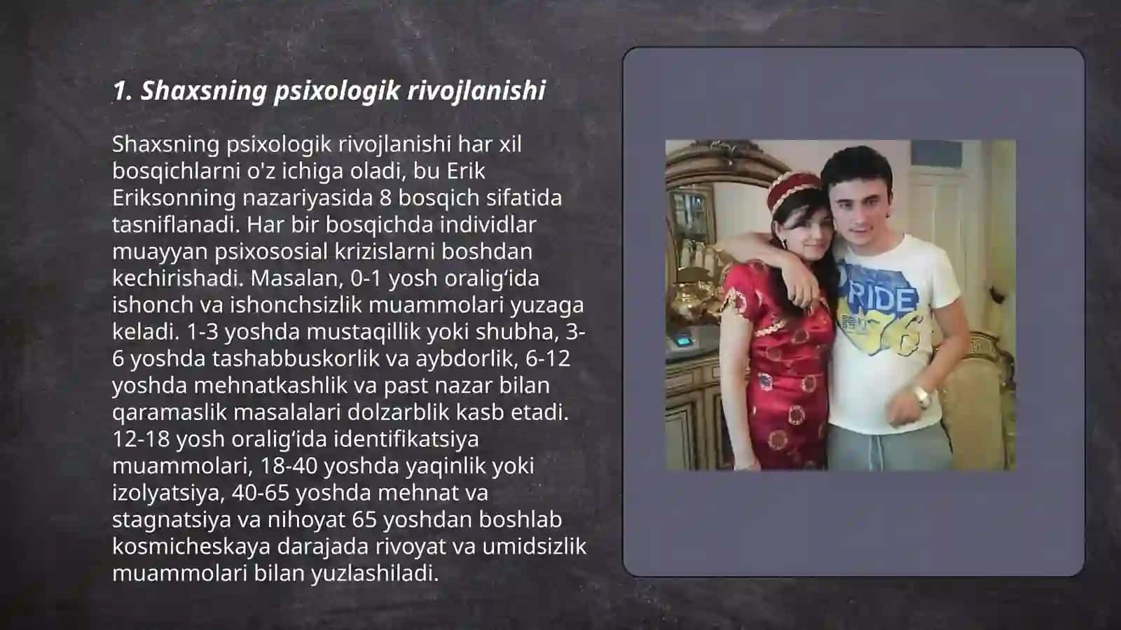 Chet shaxs psixalogiyasi 3