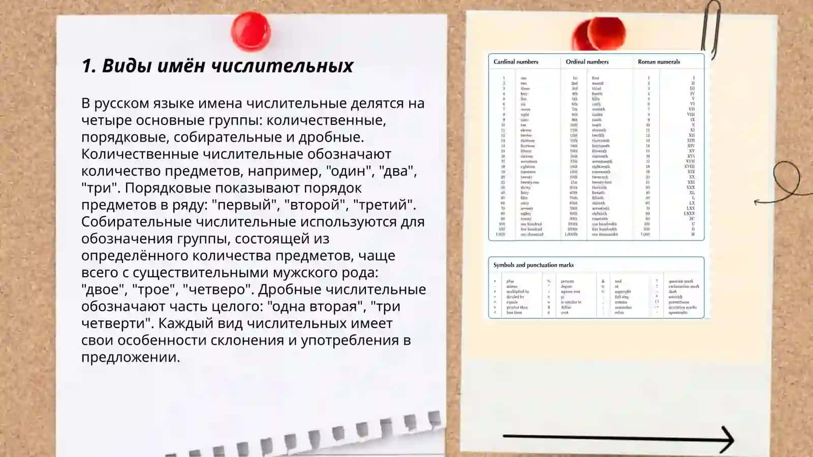 Имя числительное 3