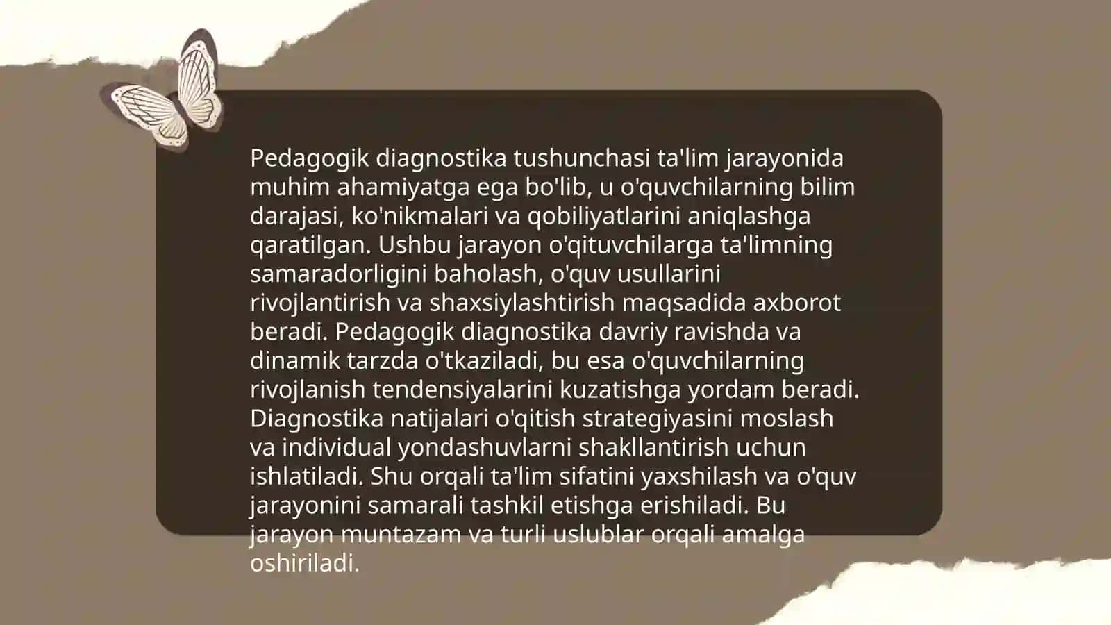 Pedagogik diagnostikaning umumiy metodlari 3