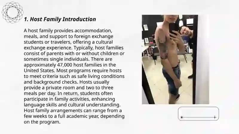 Home from home: host family life 3