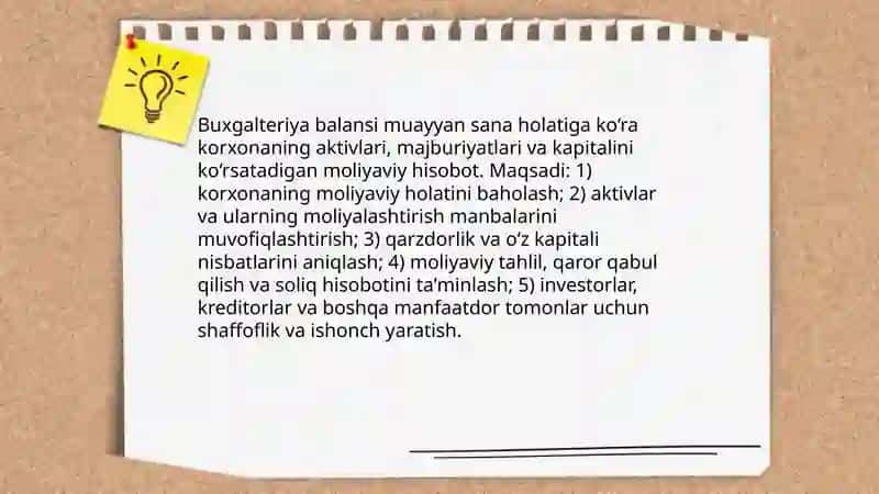 Buxgalteriya balansi 3