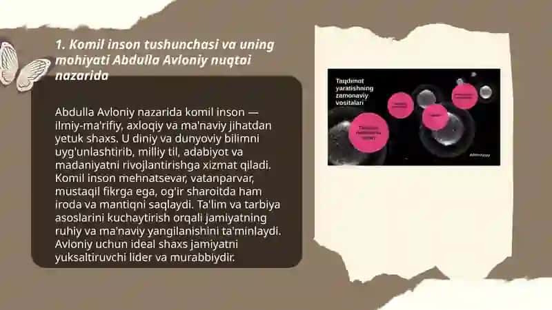 Abdulla Avloniyning komil inson haqidagi qarashlari 3