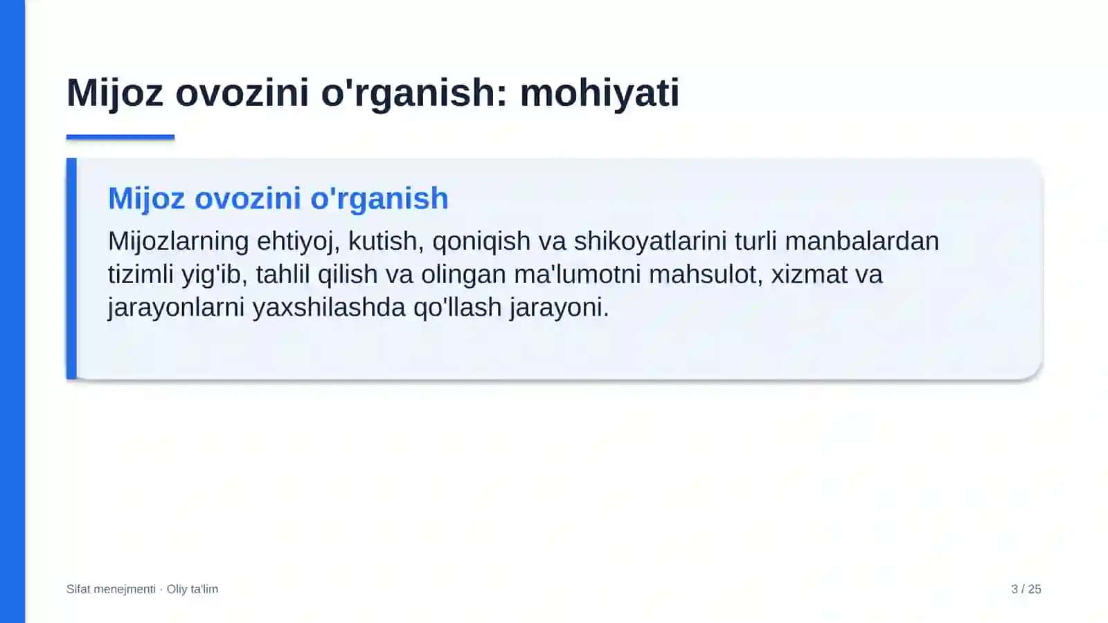 tosh shag'al karyerlarida mijoz ovozini o'rganish 8034 3