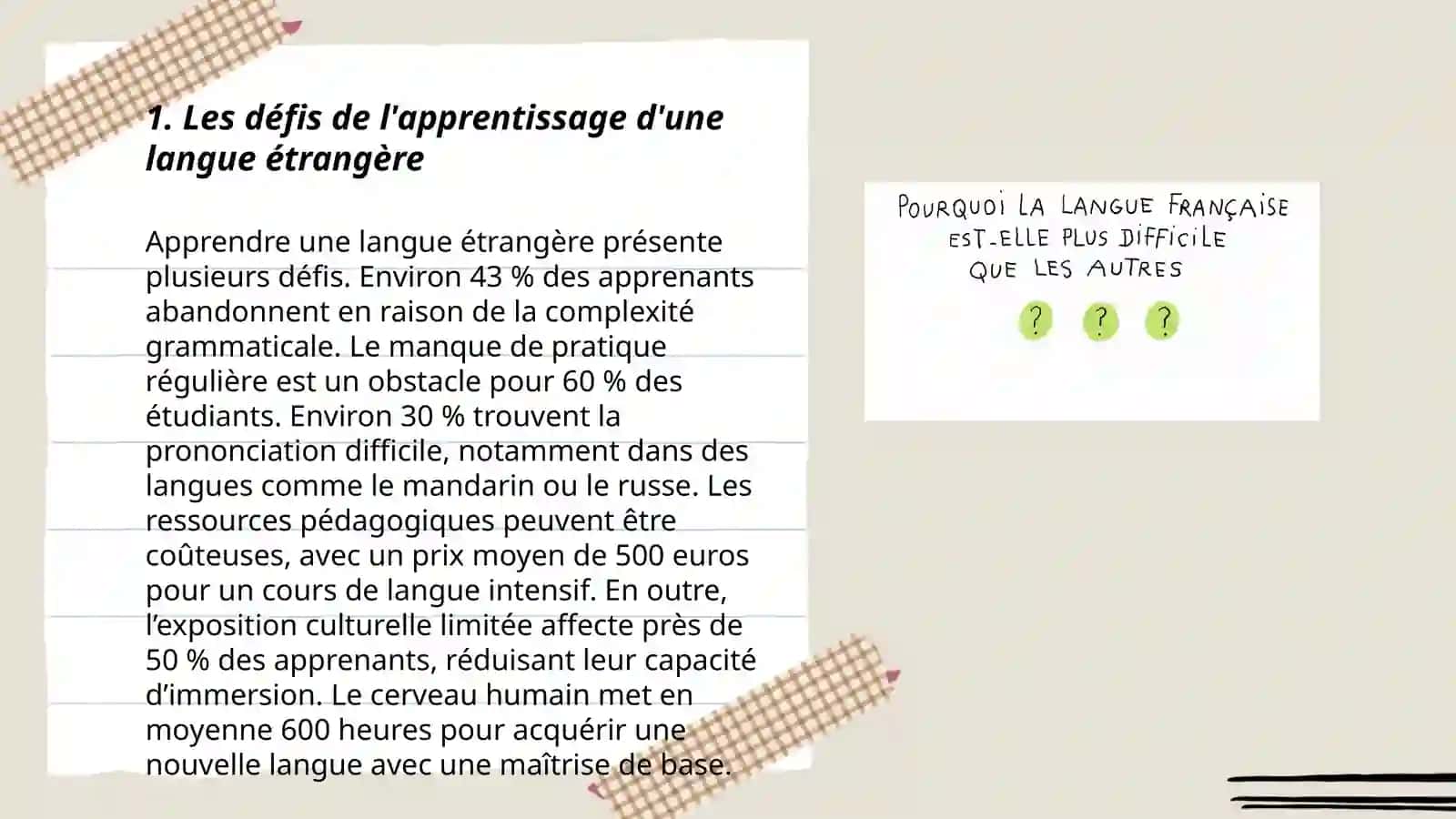 Tenir le journal d’un apprenant de langue étrangère 3