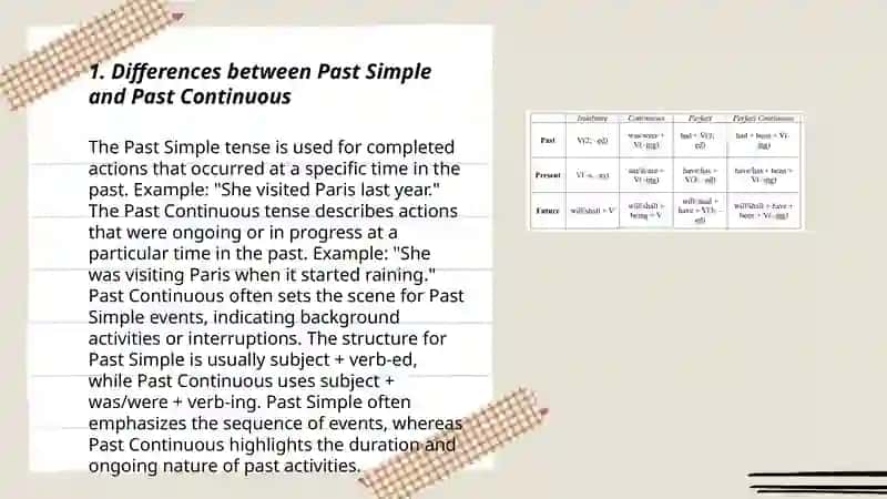 Past simple and past simple continuous 3