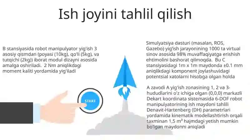 Robototexnik manipulyatorni yigʻish 3