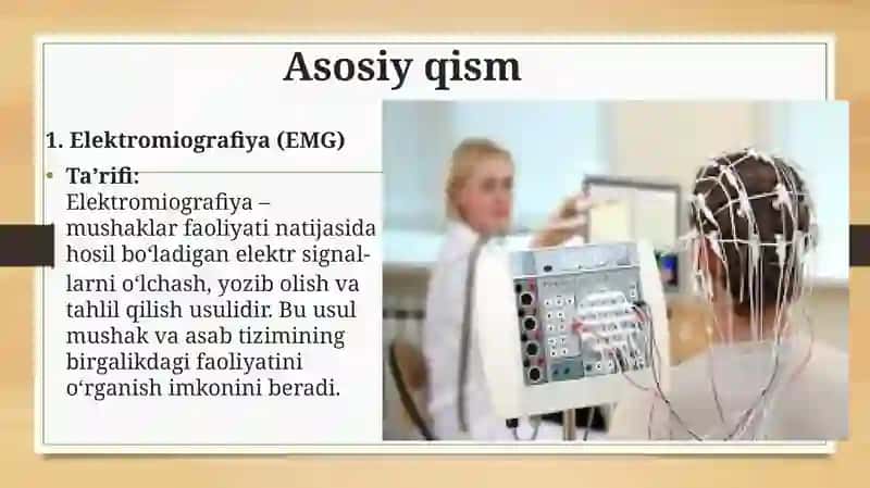 Elektromiografiya va Elektroensefalografiya 3