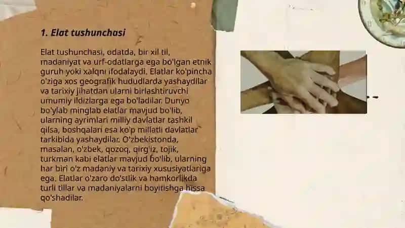 Elat, etnos, millat va irq tushunchasi 3