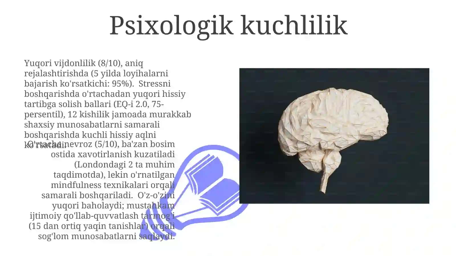 Komilinsonning psixologik tuzilmasi 3