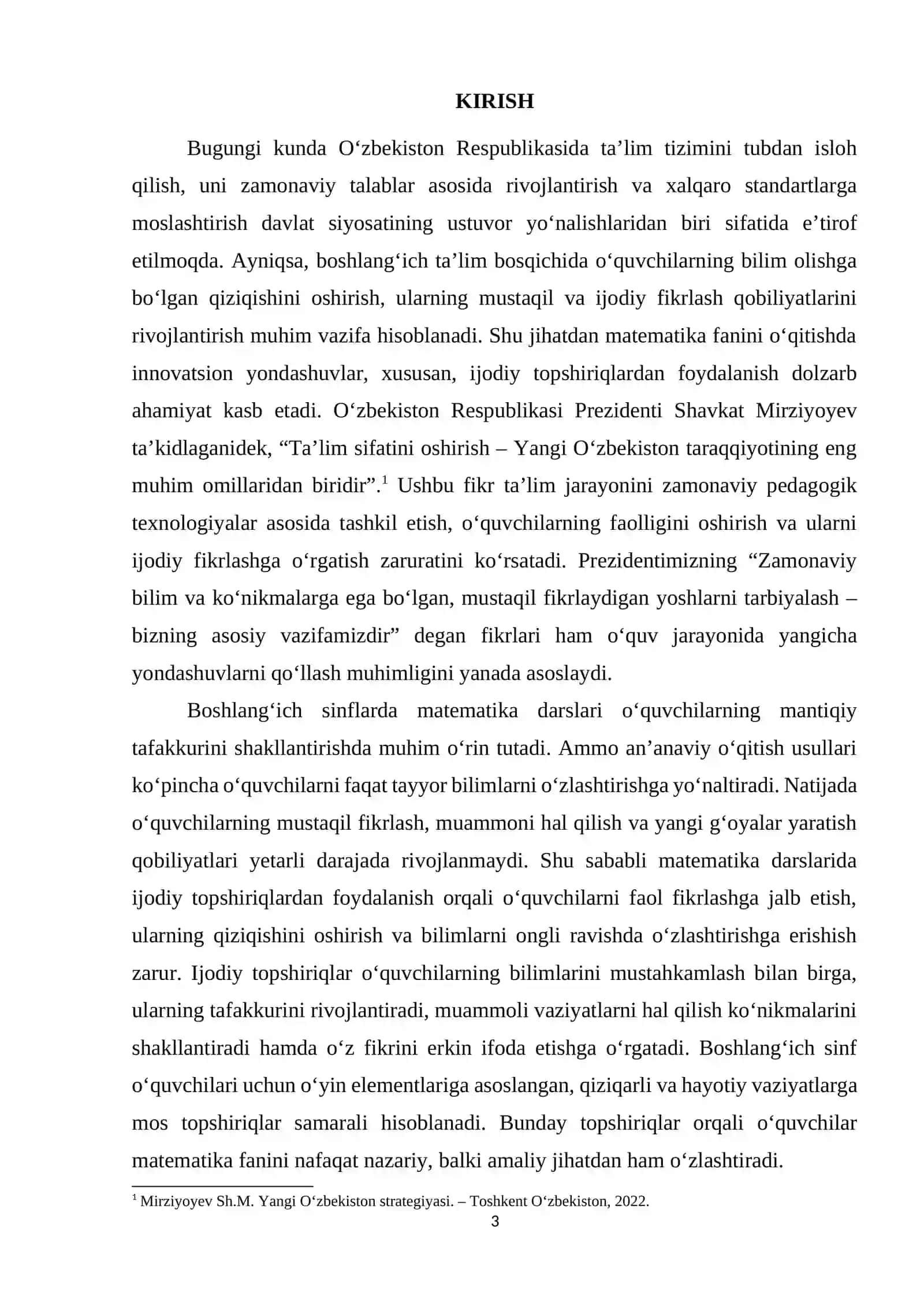Matematika darslarida ijodiy topshiriqlardan foydalanish 3