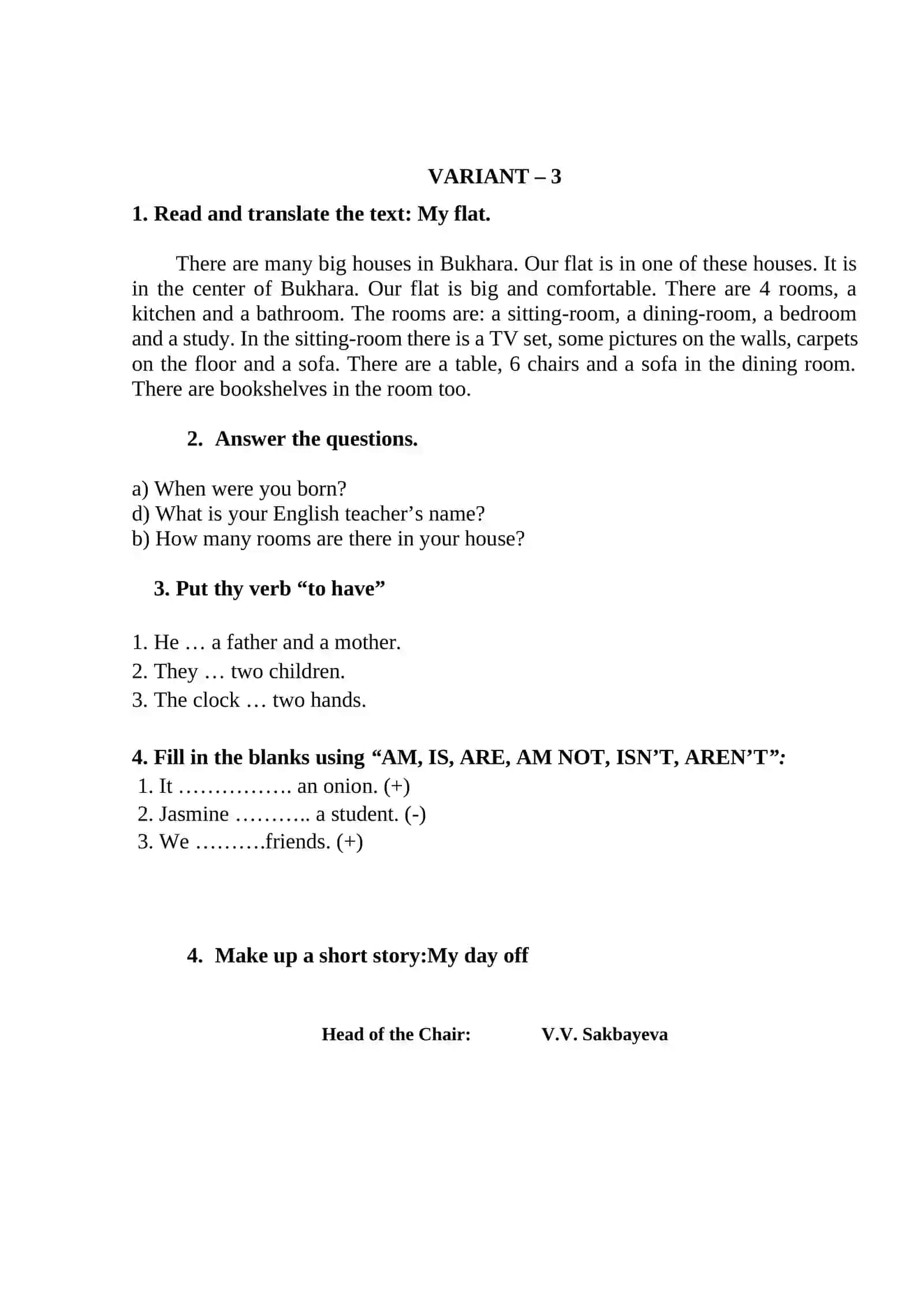 About myself 3