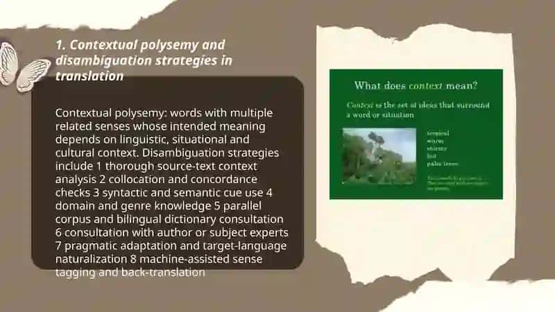 Contextual Meanings and Methods of Identifying Them in Translation 3